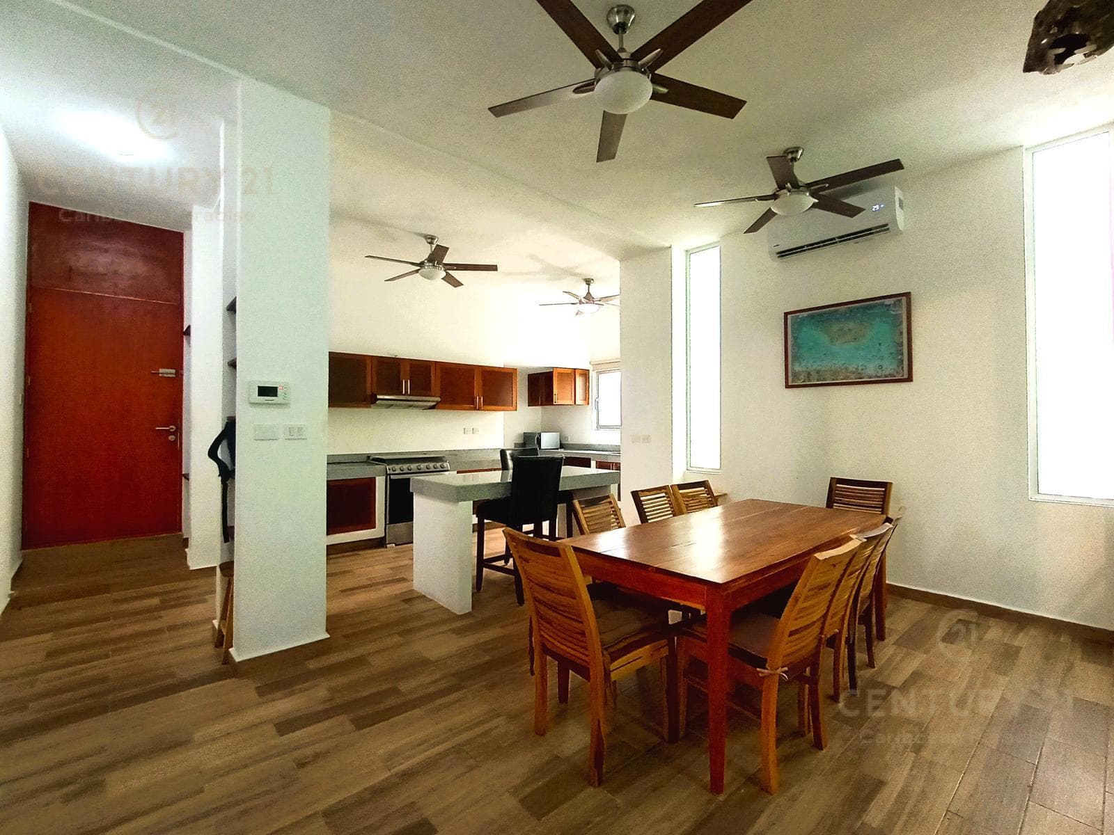 Furnished Ground Floor Apartment for Rent in Selvamar, Playa del Carmen P3916