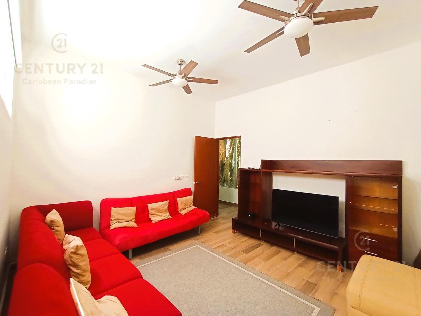 Renta departamento PB amueblado Selvamar Playa del Carmen P3916