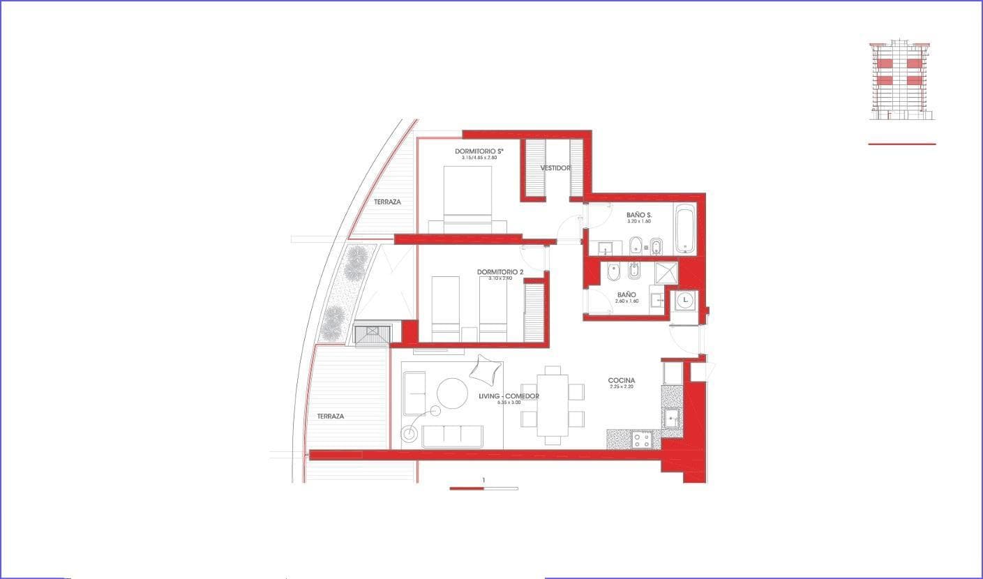 Two-Bedroom Apartment for Sale in Roosevelt Park - 1204