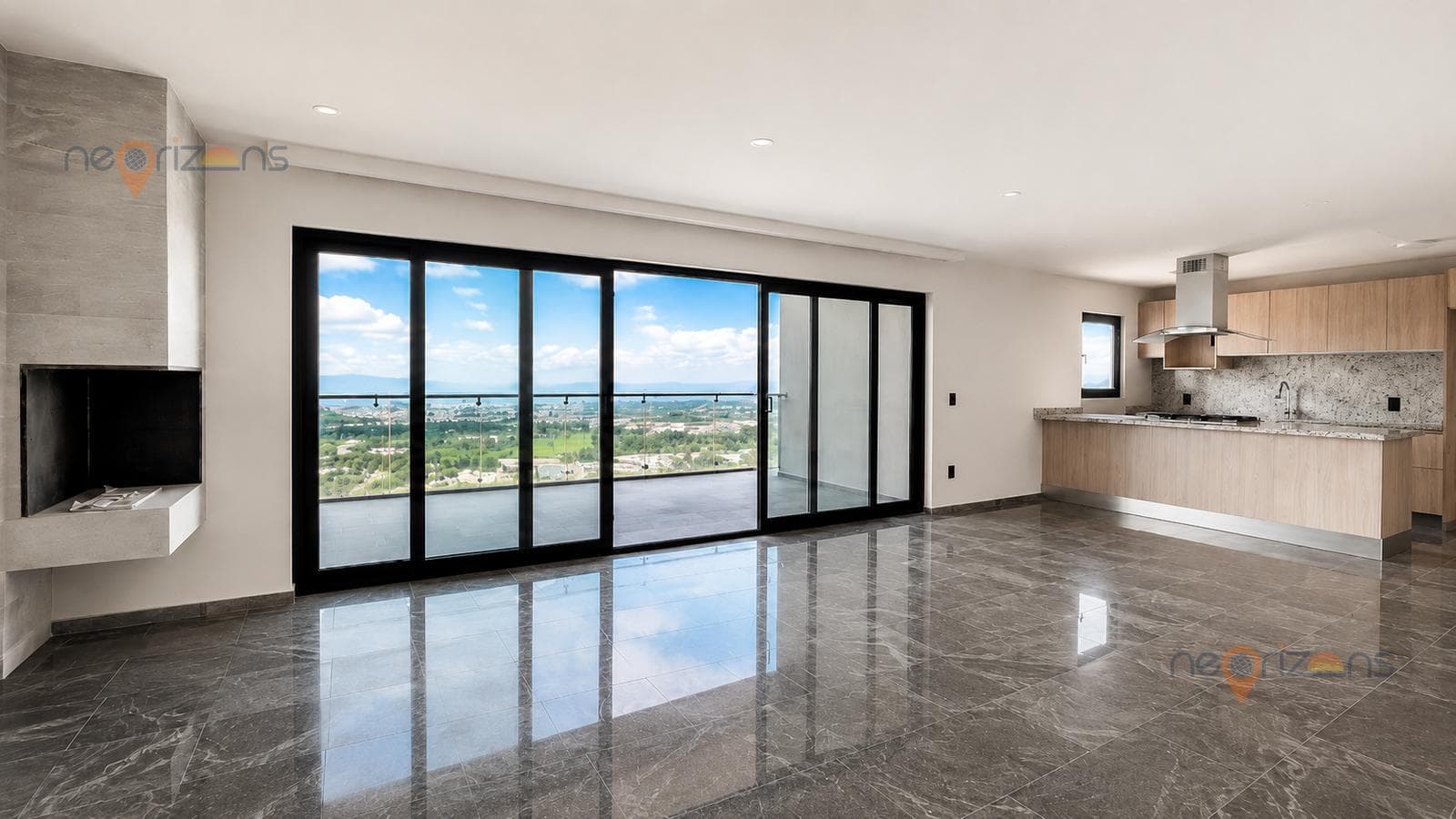 Apartment 02 Rec with Terrace and Panoramic Views SEQUOIA Towers SLP