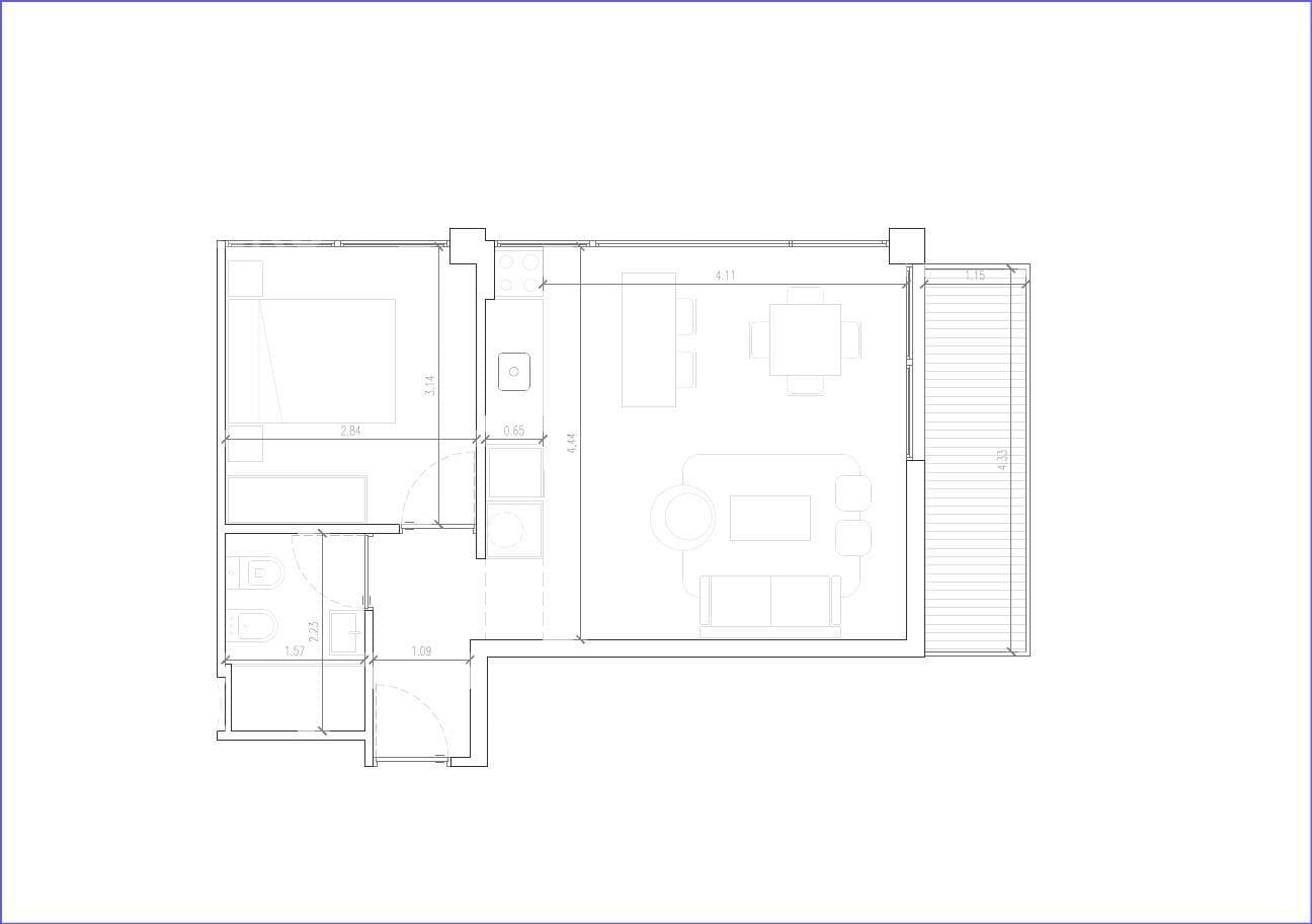 Two-Bedroom Apartment for Sale in La Blanqueada-702
