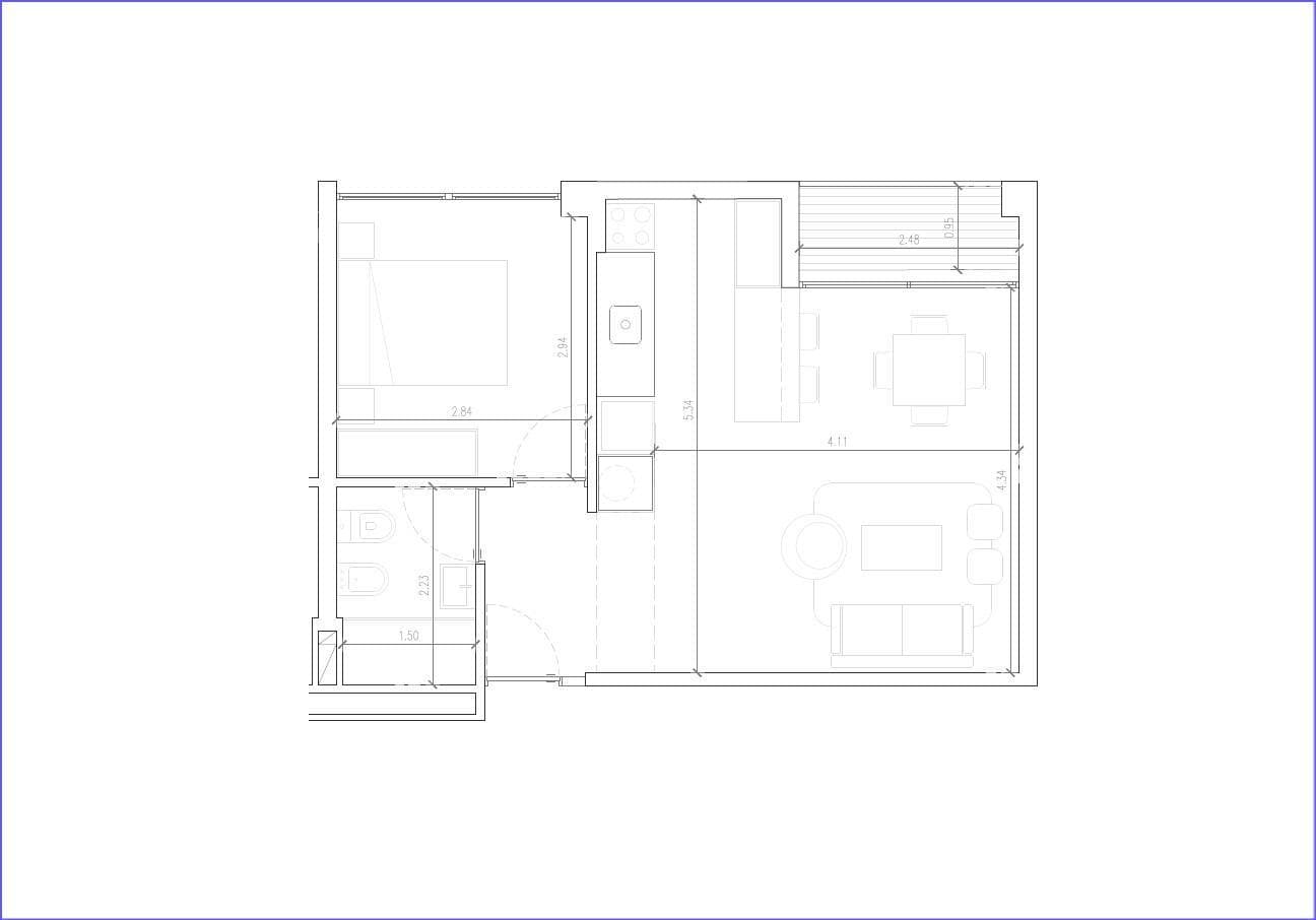 Two-Bedroom Apartment for Sale in La Blanqueada-303