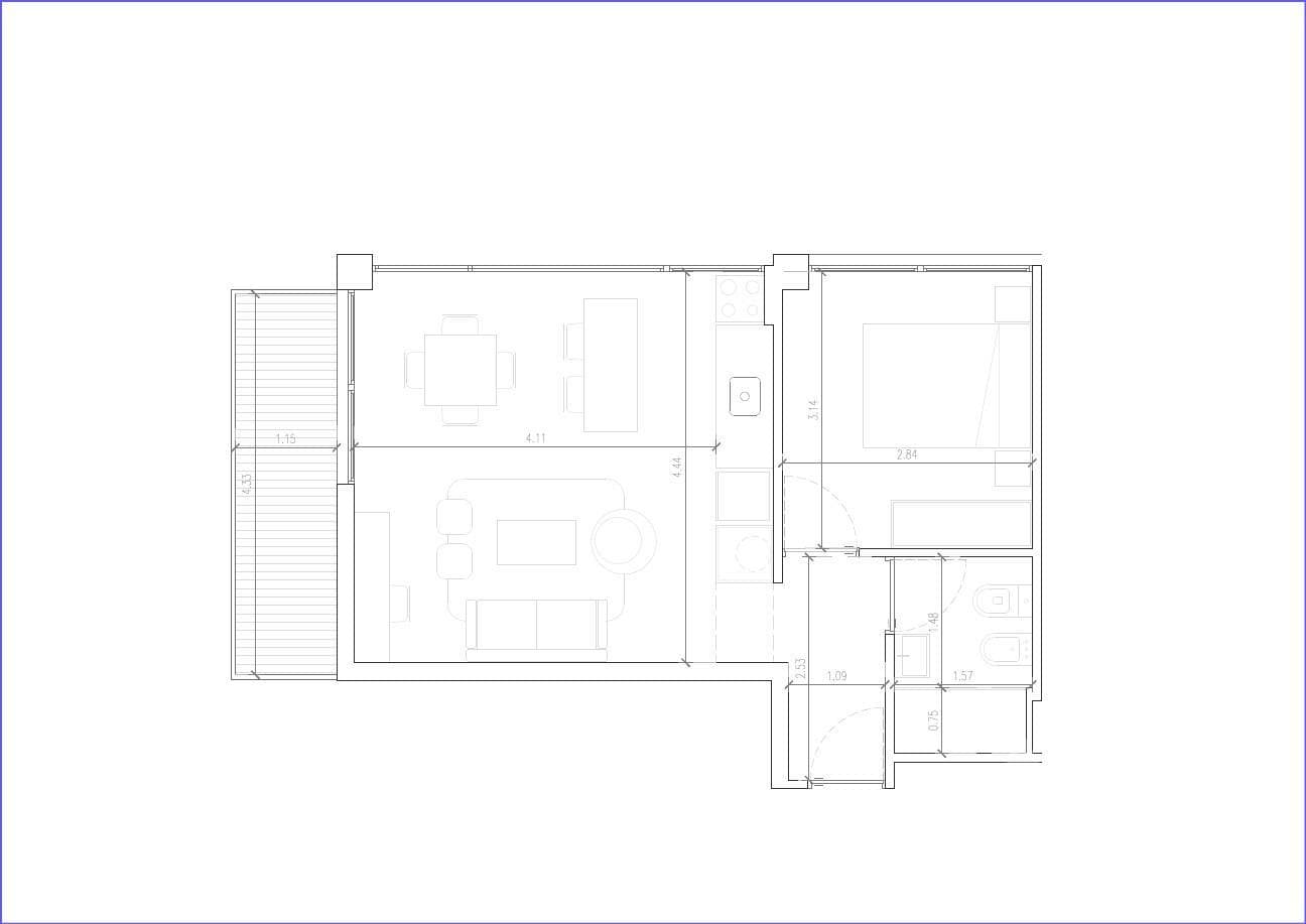 Two-Bedroom Apartment for Sale in La Blanqueada-1201