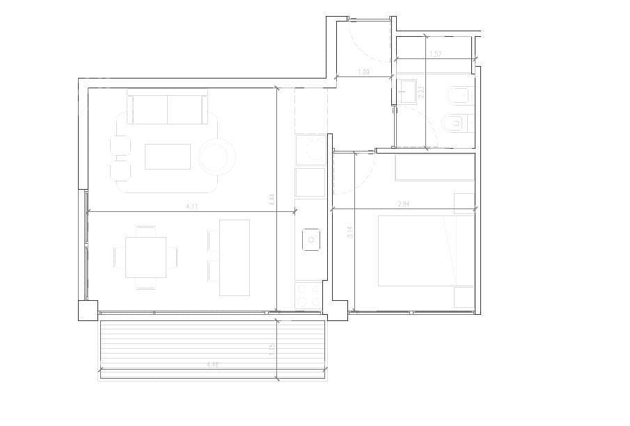 Two-Bedroom Apartment for Sale in La Blanqueada-708