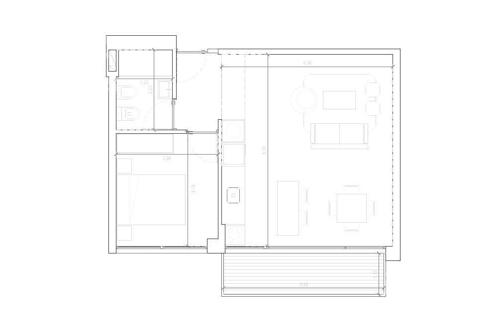 Two-Bedroom Apartment for Sale in La Blanqueada-310