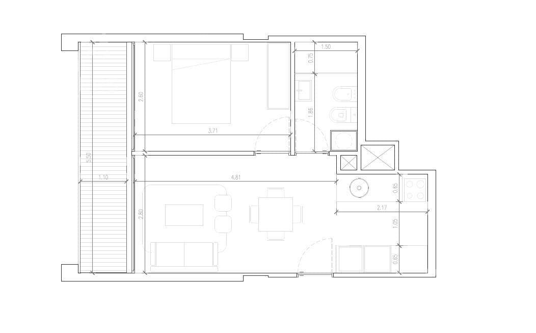 1-Bedroom Apartment for Sale in La Blanqueada-114