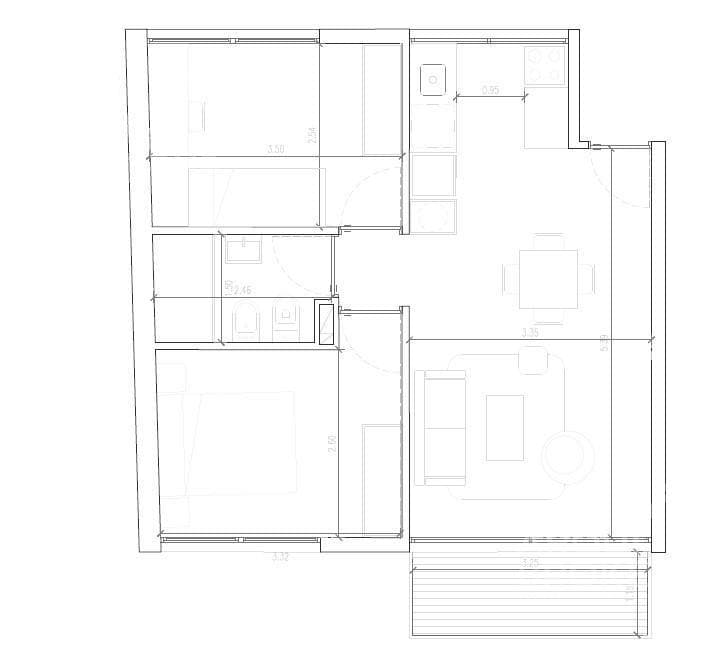 Two-Bedroom Apartment for Sale in La Blanqueada - 112