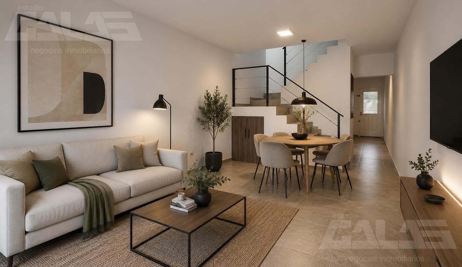 DUPLEX | 3 ROOMS | YARD WITH GARDEN | DOUBLE GARAGE | ITUZAINGÓ SUR