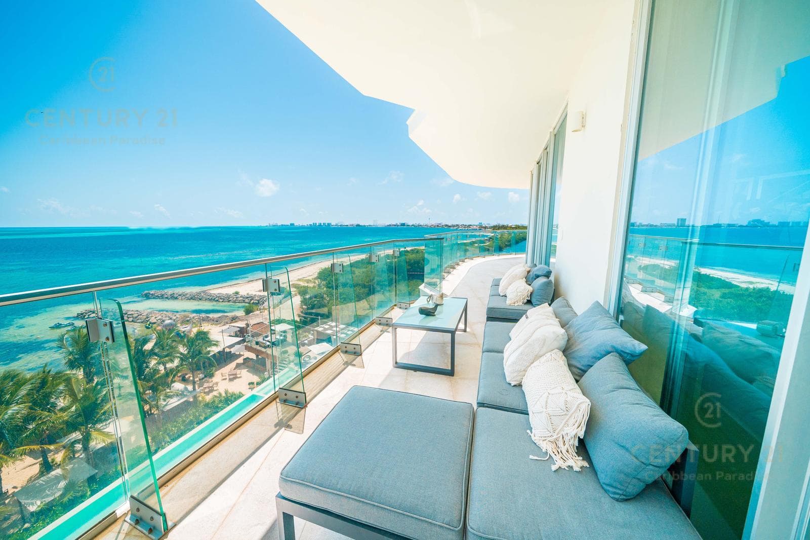 3-Bedroom Apartment for Rent on the Beachfront | SLS Puerto Cancun | C3831