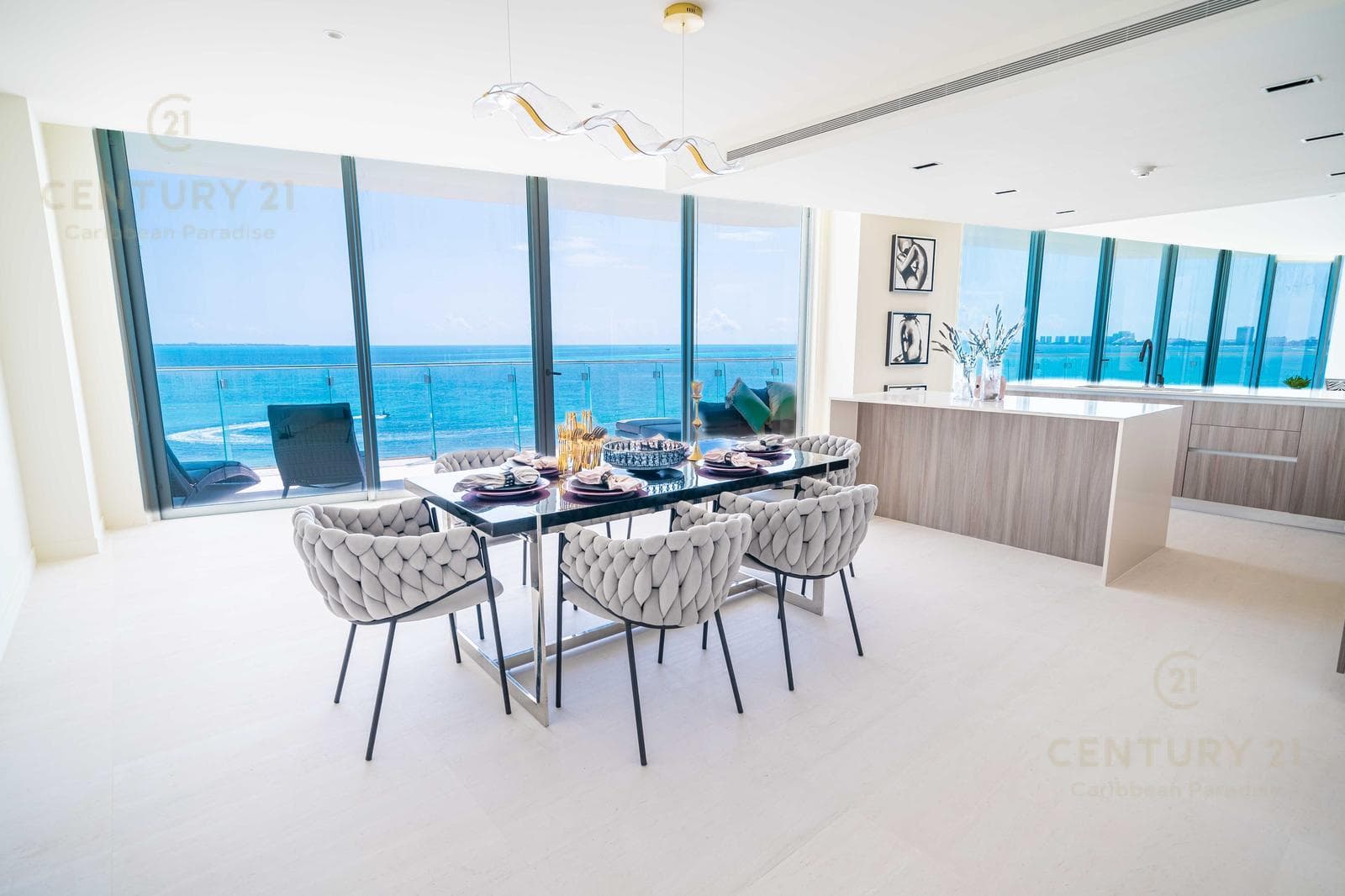3-Bedroom Apartment for Rent on the Beachfront | SLS Puerto Cancun | C3831