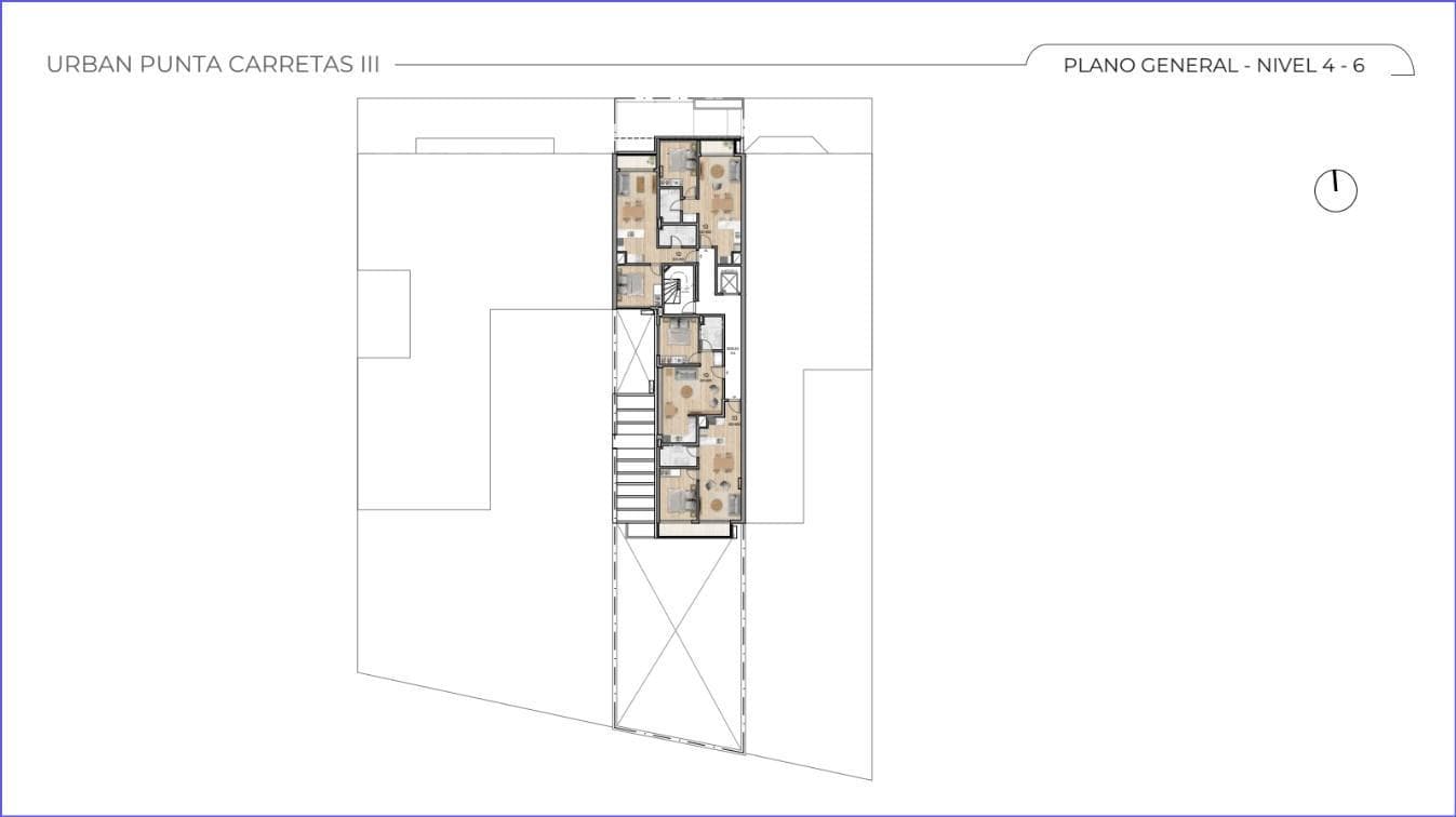 One-Bedroom Apartment for Sale in Punta Carretas - 604