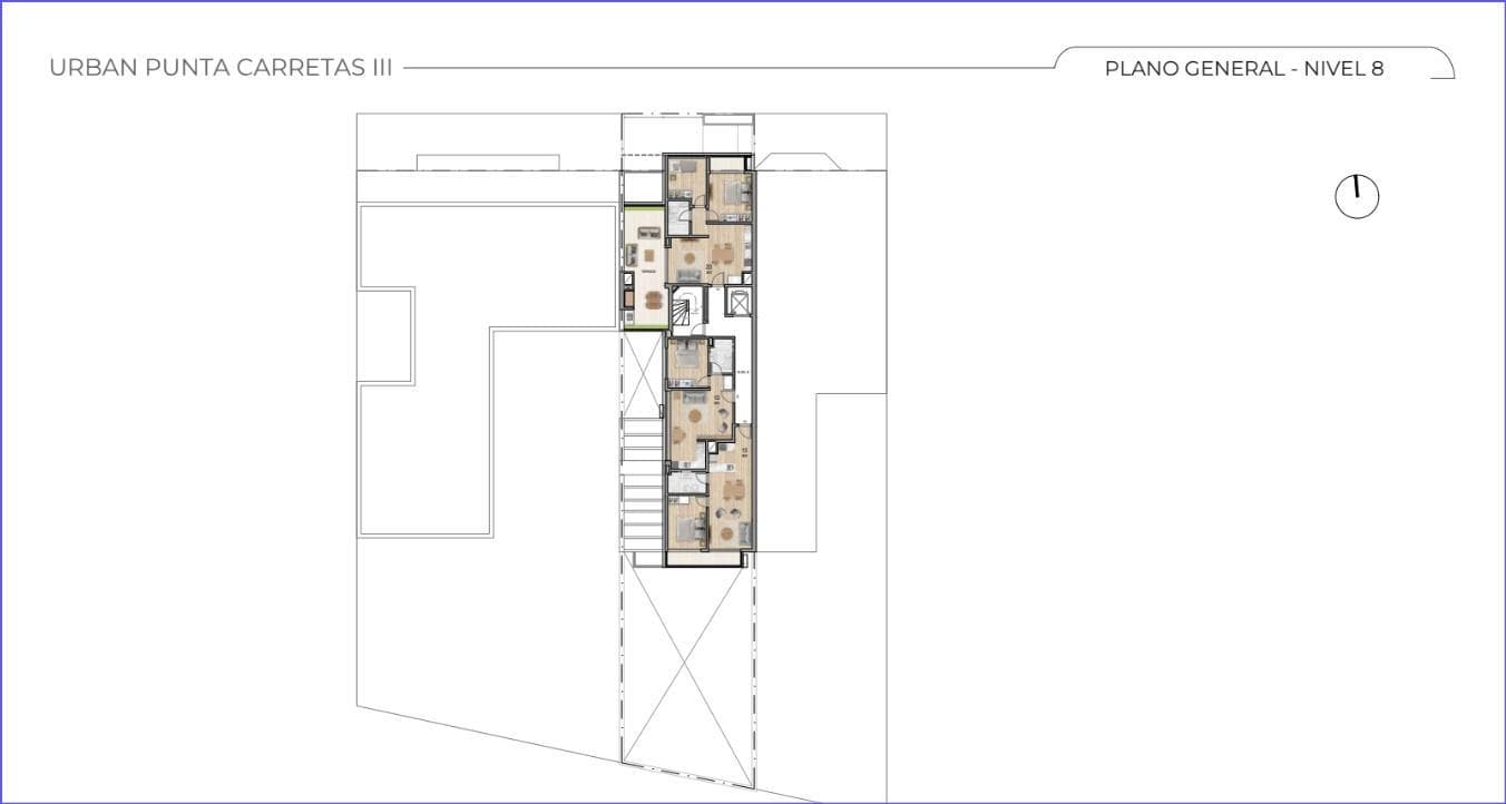 One-Bedroom Apartment for Sale in Punta Carretas - 802