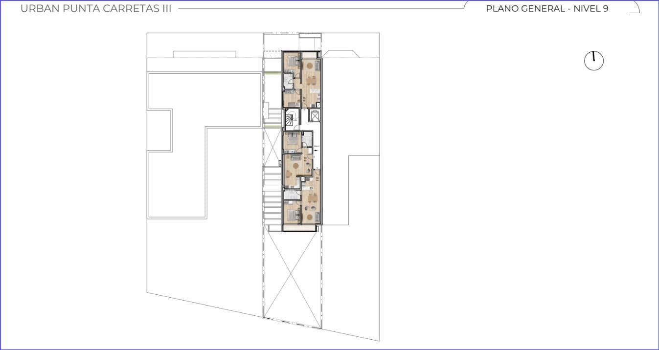 One-Bedroom Apartment for Sale in Punta Carretas - 902