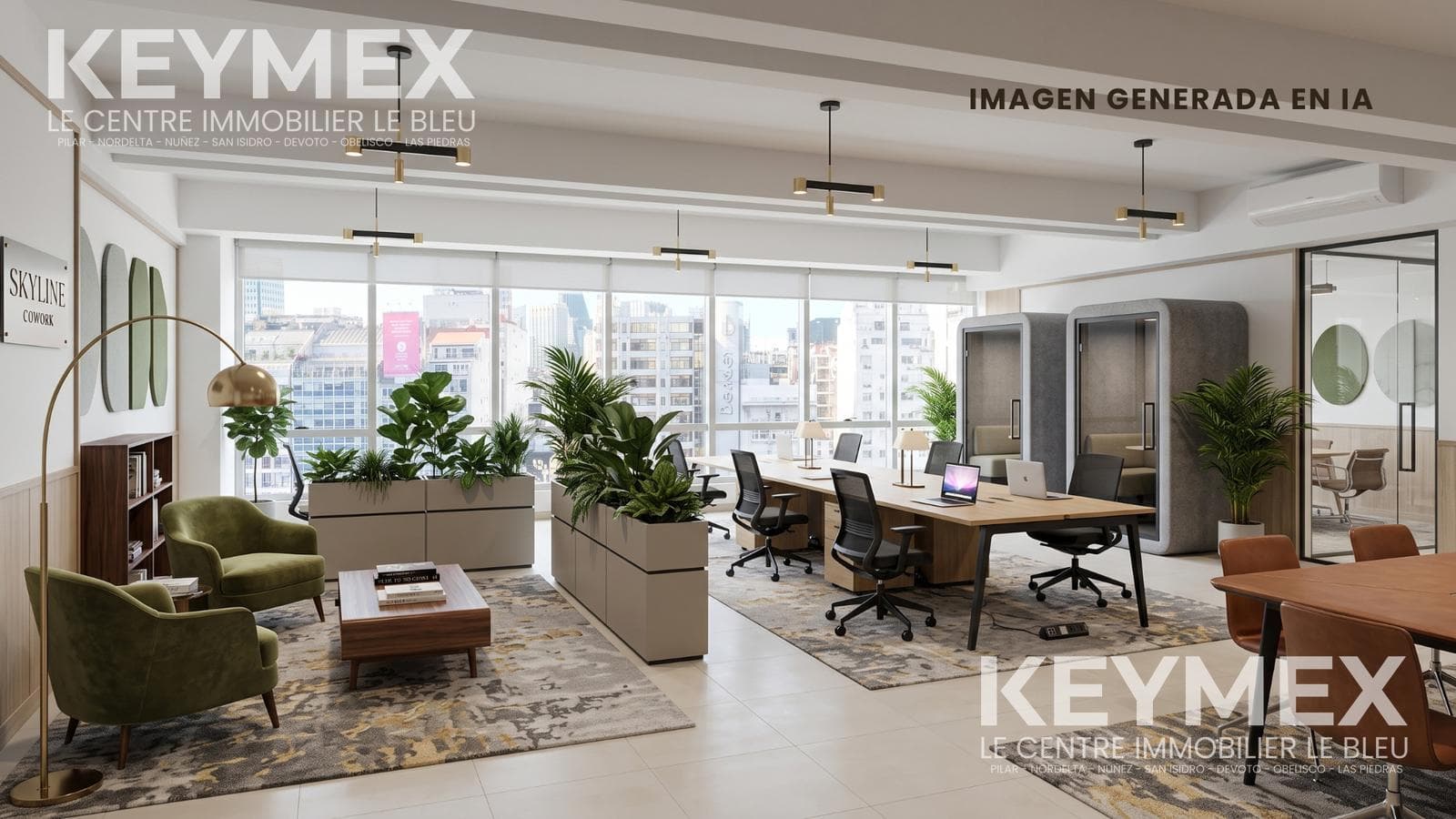 Open-Concept Office, 145 m² - Versatile Use
