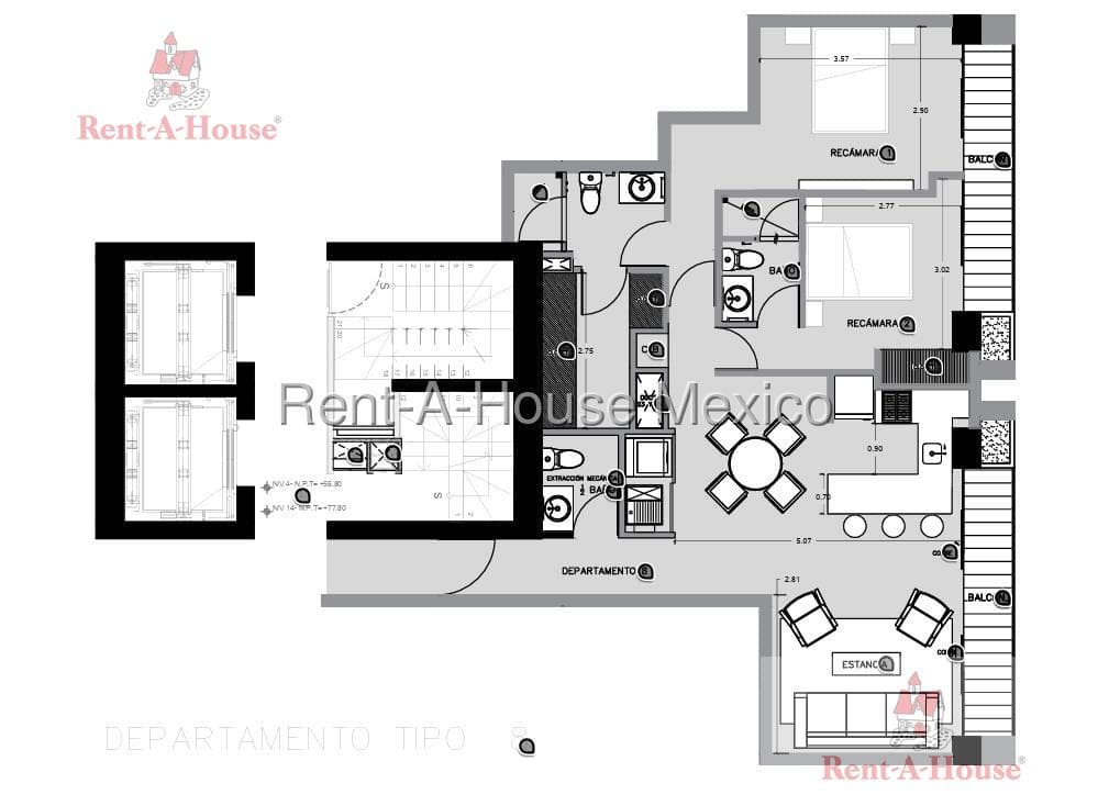 Apartment for Sale in Los Alpes, Álvaro Obregón, GIS 26-2720