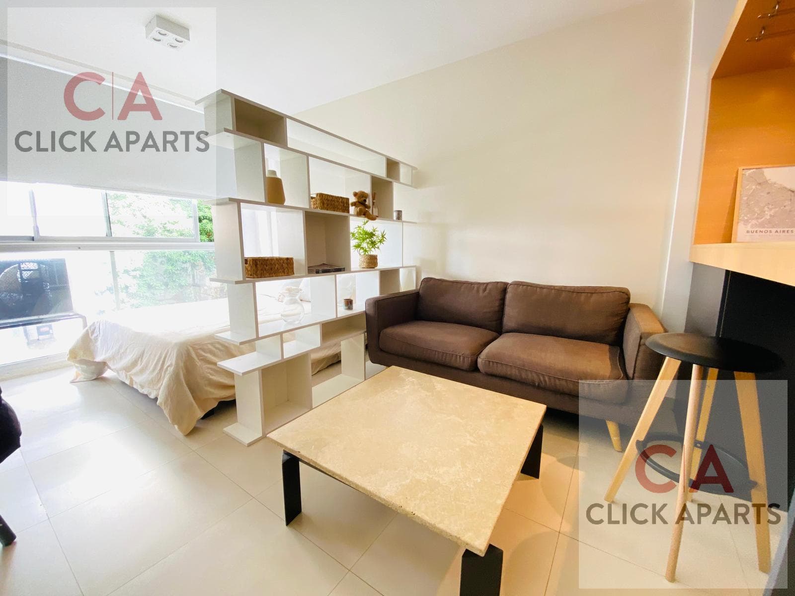 FOR SALE - Studio Apartment - Bright - Furnished and Fully Equipped - San Telmo