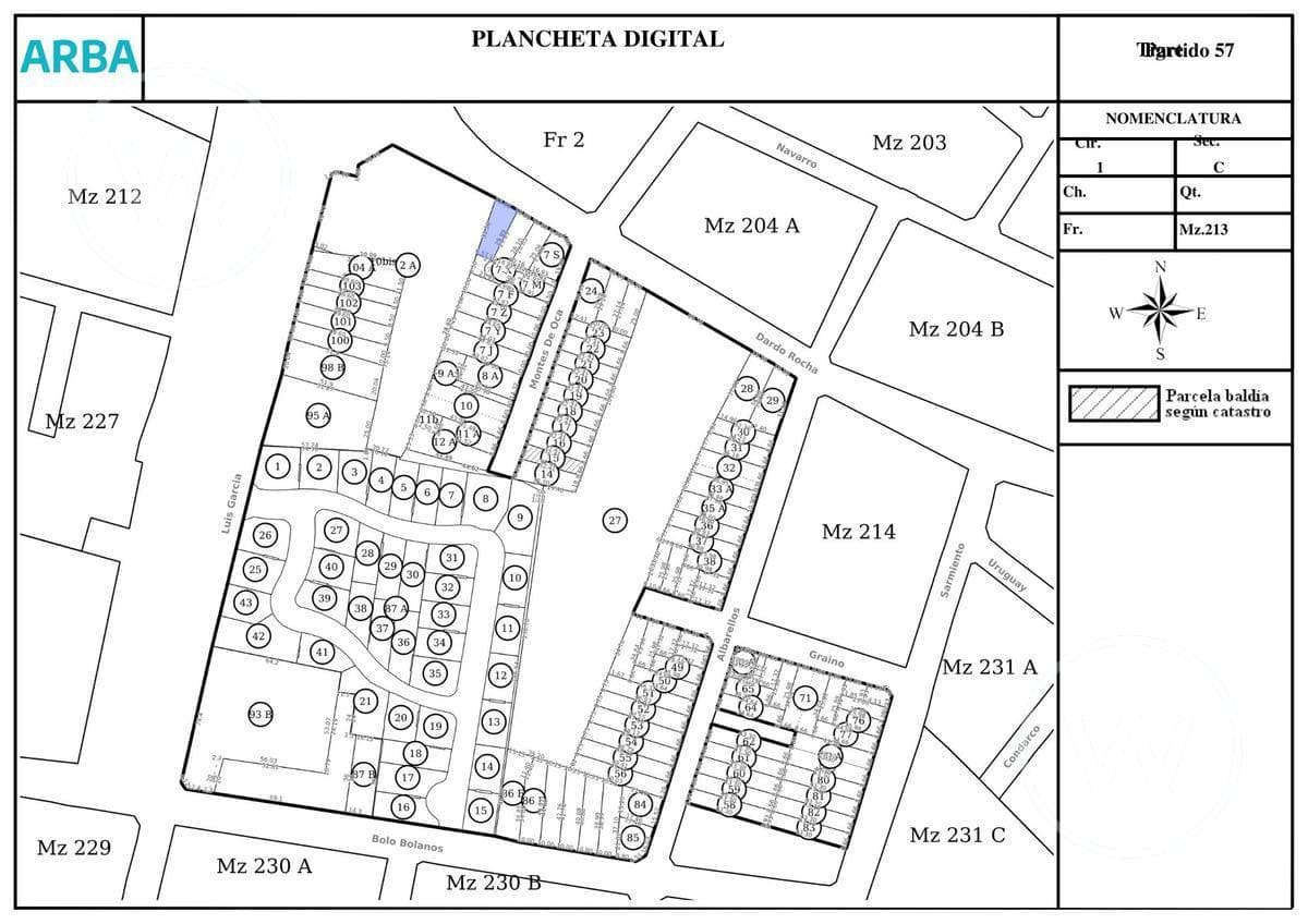 Lot | R6 Zoning | Suitable for Development | Downtown Tigre