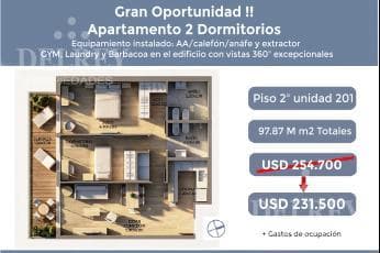 Venta Apartamento - Pocitos DELREY PROPIEDADES