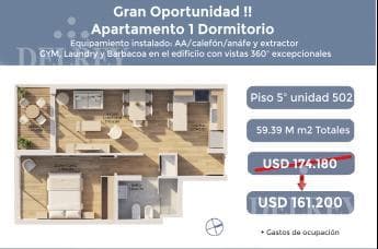 Venta Apartamento - Pocitos DELREY PROPIEDADES