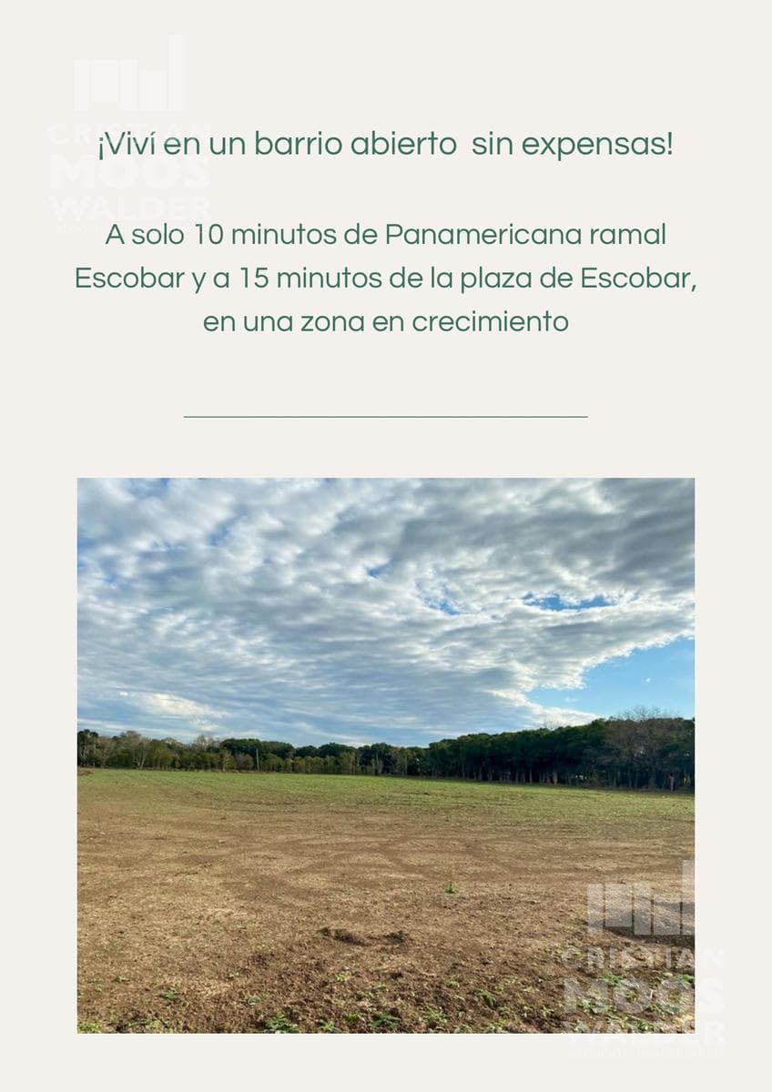 Land for Sale in Escobar