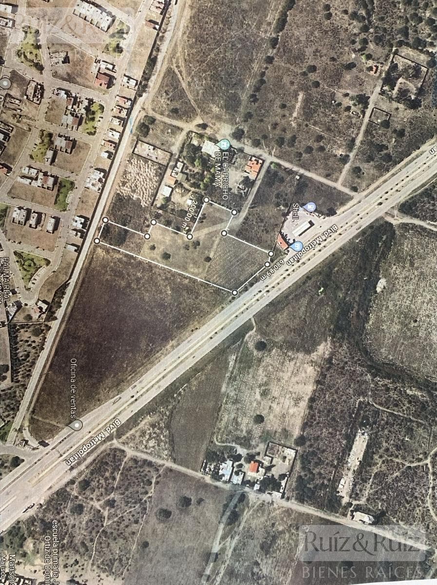 LAND FOR SALE: 16,053.10 M2, METROPOLITANO BOULEVARD.