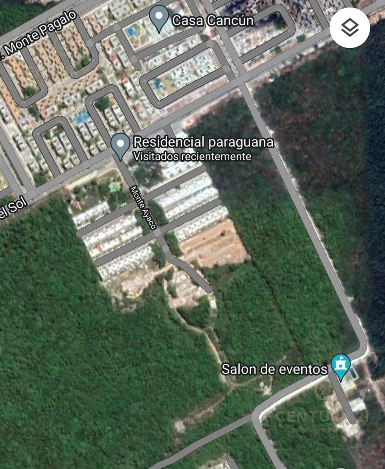 Multifamily Lot for Sale - Paraguana Residential, 6,215.89 m² in Cancún, Quintana Roo C3891