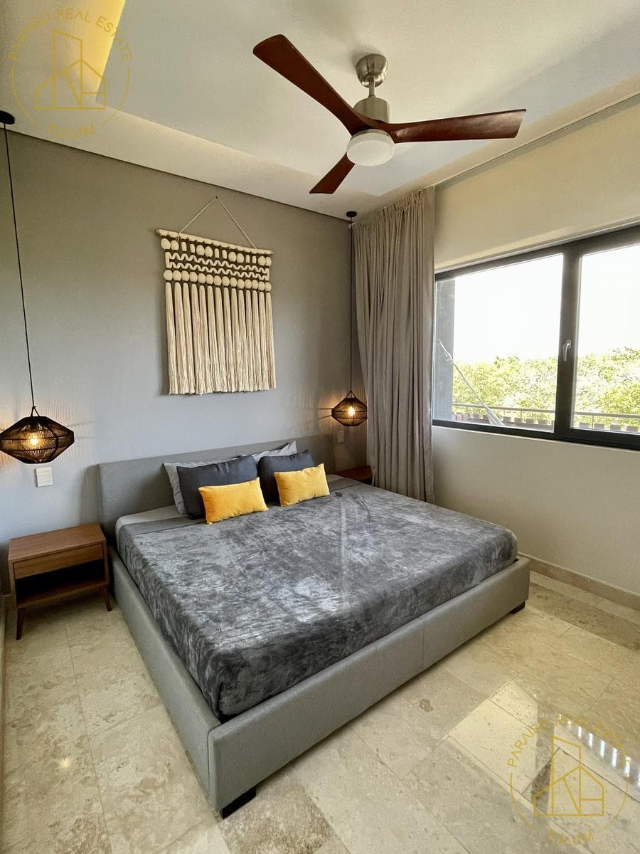 Roof-top View of the Caribbean Sea. 2-bedroom apartment in Amira District B208