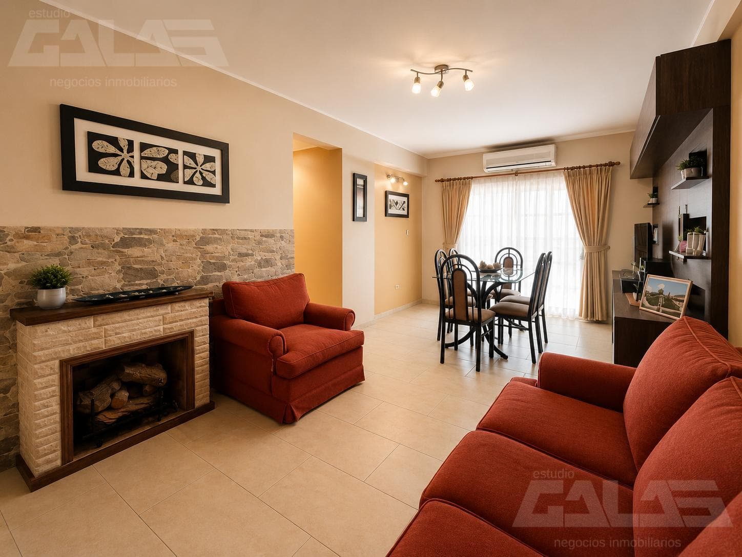 4-room apartment with 3 bedrooms in San Antonio de Padua