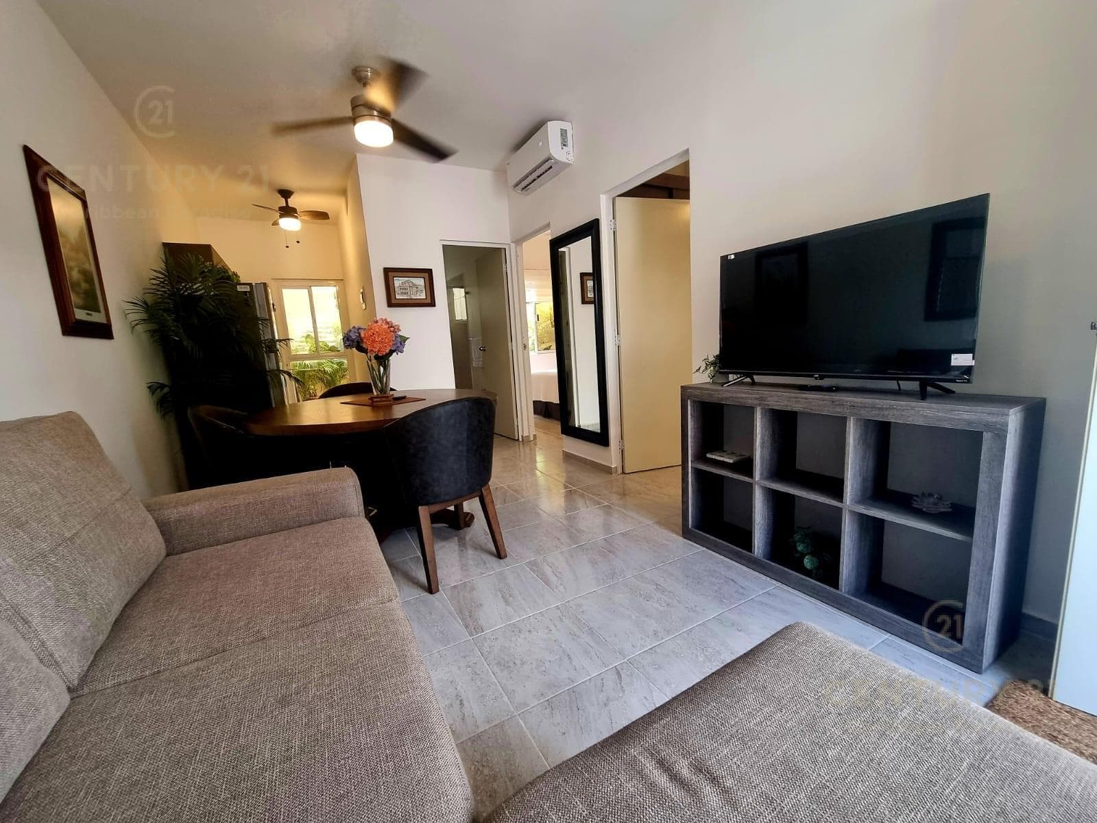2-bedroom furnished apartment for rent, Jardines de Mayakoba. Playa del Carmen P4256