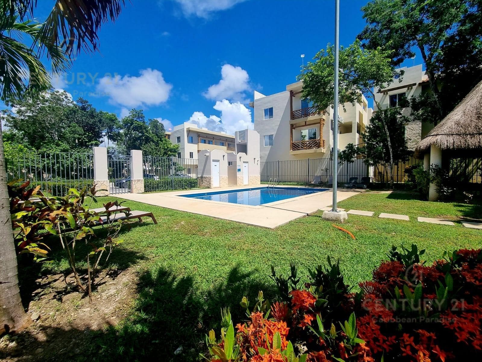 2-bedroom furnished apartment for rent, Jardines de Mayakoba. Playa del Carmen P4256