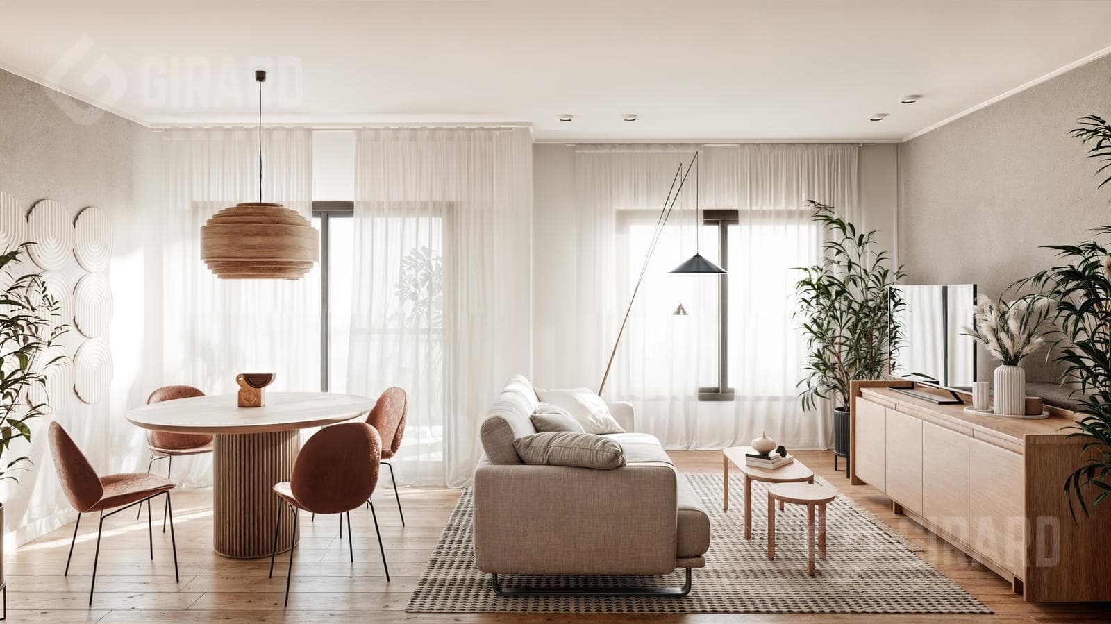 Brand-new 2-bedroom apartment for sale in the Chauvin area.