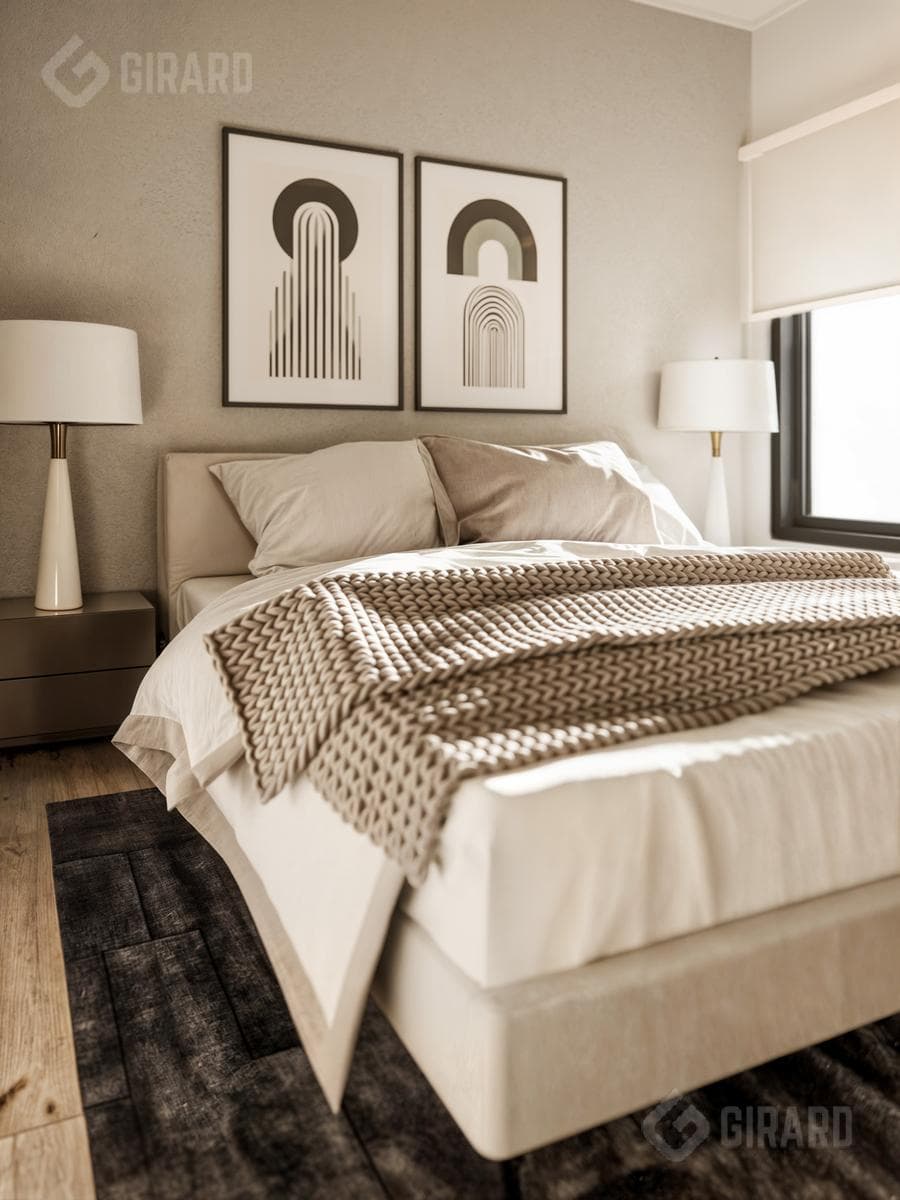Brand-new 2-bedroom apartment for sale in the Chauvin area.
