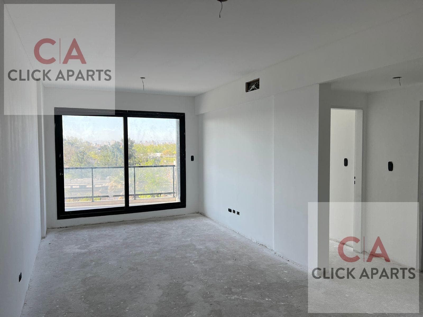 FOR SALE - 2-ROOM APARTMENT WITH BALCONY - VILLA DEL PARQUE