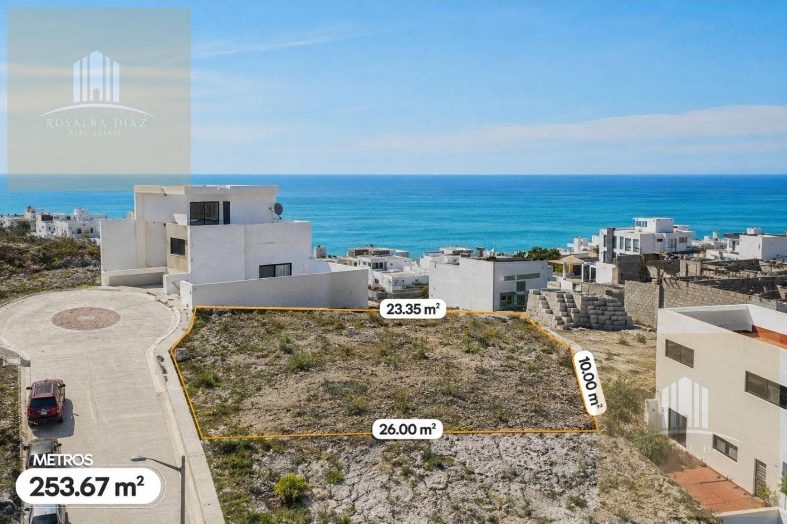 ????LAND FOR SALE, PRIVADA VISTA AZUL II, OCEAN VIEW, B.C.