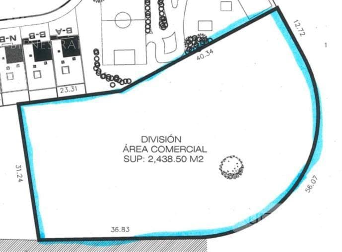 COMMERCIAL LOT FOR SALE, LOCATED IN THE NORTHERN AREA, PORTON DEL VALLE SUBDIVISION.