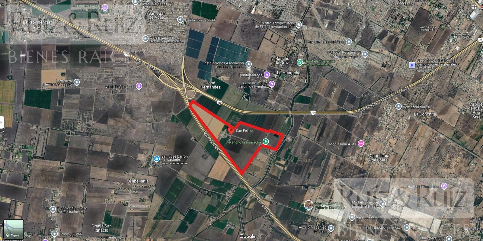 LAND FOR SALE ALONG THE HIGHWAY, LEÓN-SALAMANCA, ACCESS VIA SAN JUAN DE ABAJO.
