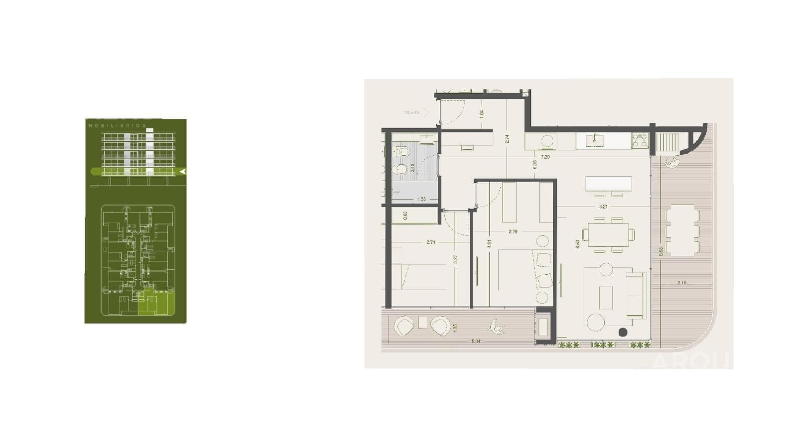 Two-bedroom apartment for sale in Ciudad de la Costa - 106