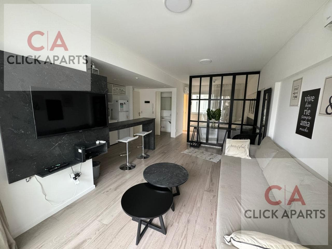 FOR RENT – STUDIO APARTMENT WITH BALCONY, PARKING SPACE, AND AMENITIES – LAS CAÑITAS