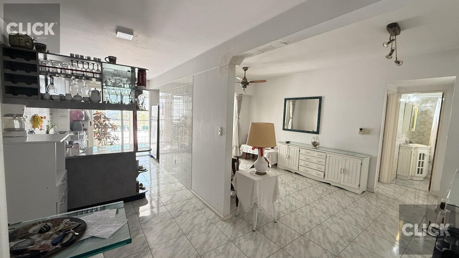 FOR SALE - 2-ROOM APARTMENT WITH PATIO - BARBECUE - ALMAGRO