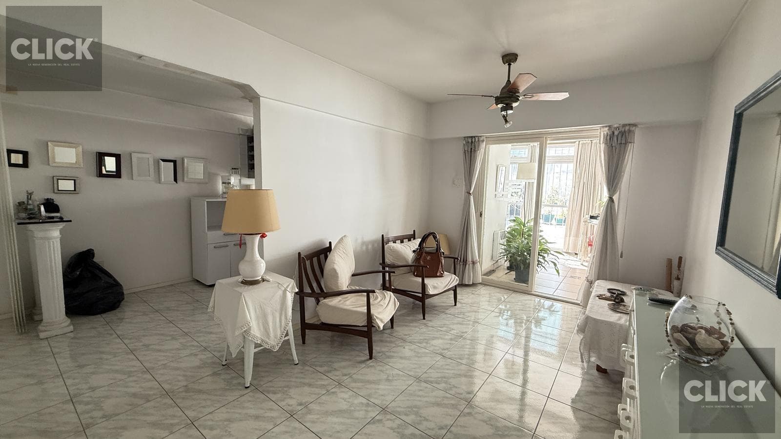 FOR SALE - 2-ROOM APARTMENT WITH PATIO - BARBECUE - ALMAGRO