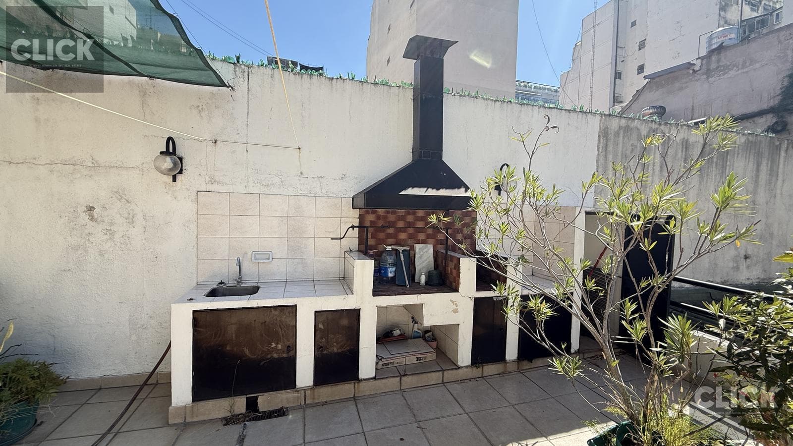 FOR SALE - 2-ROOM APARTMENT WITH PATIO - BARBECUE - ALMAGRO