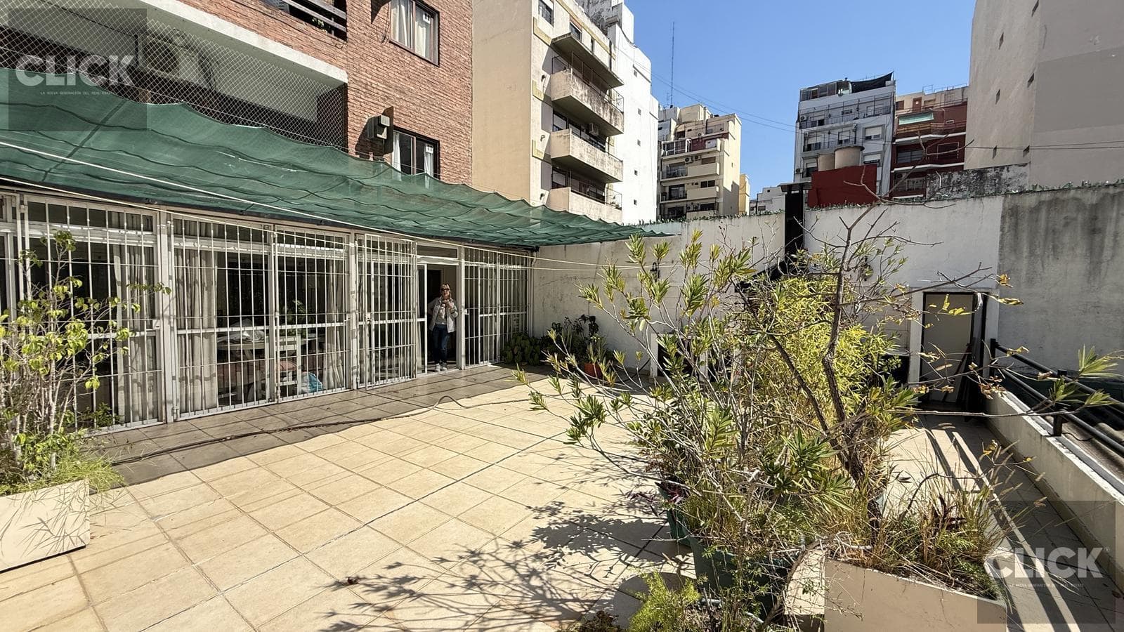 FOR SALE - 2-ROOM APARTMENT WITH PATIO - BARBECUE - ALMAGRO