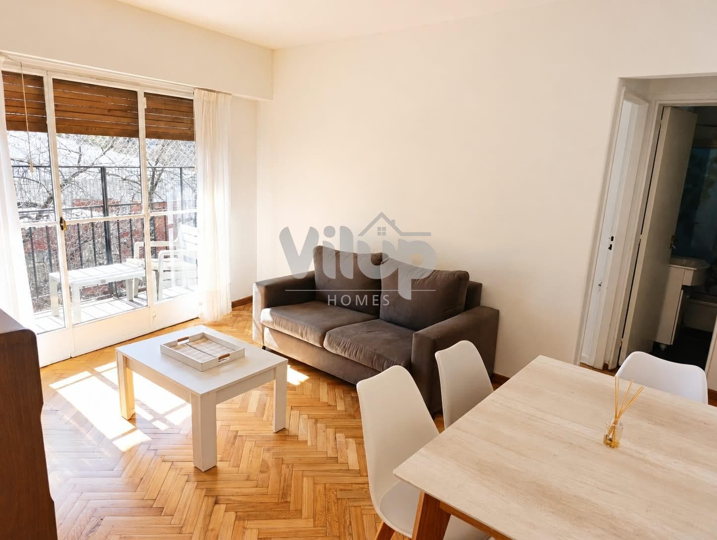 3-room furnished short-term rental apartment in Palermo