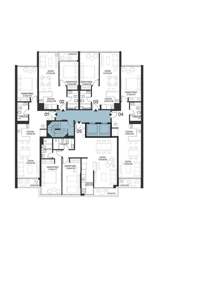 One-bedroom apartment for sale in Punta Carretas - 201