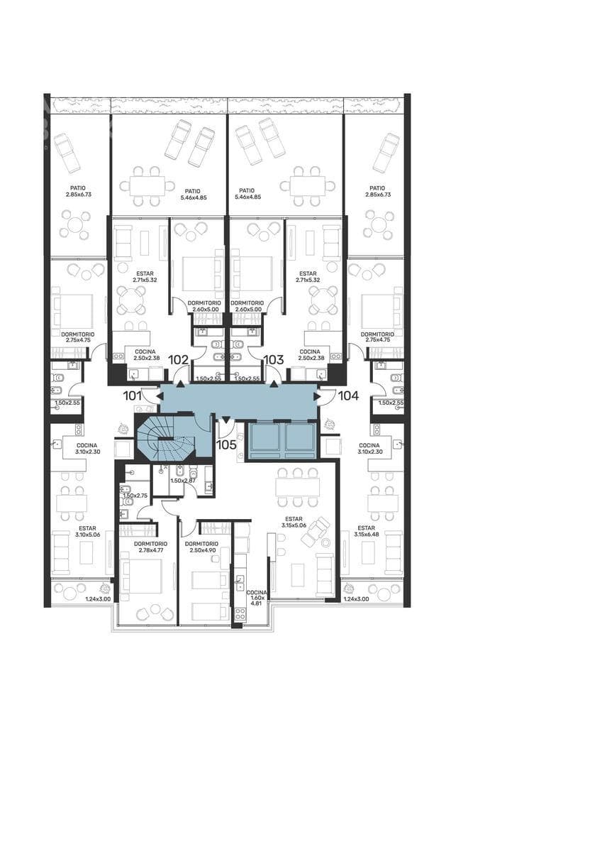 One-bedroom apartment for sale in Punta Carretas - 102