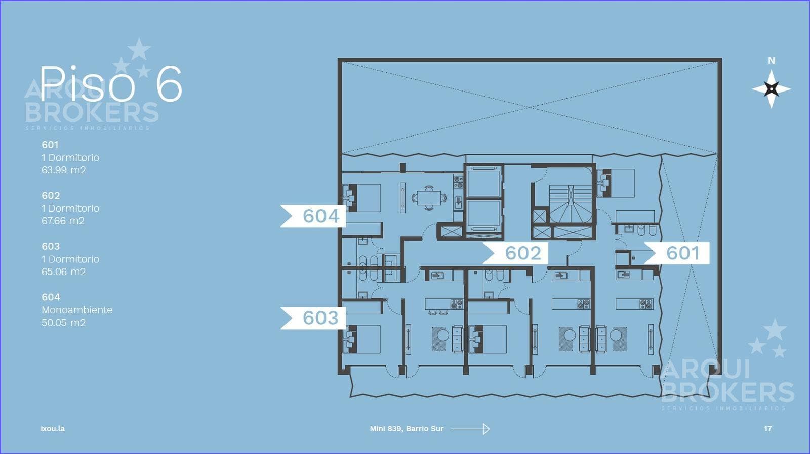One-bedroom apartment for sale in Barrio Sur - 601