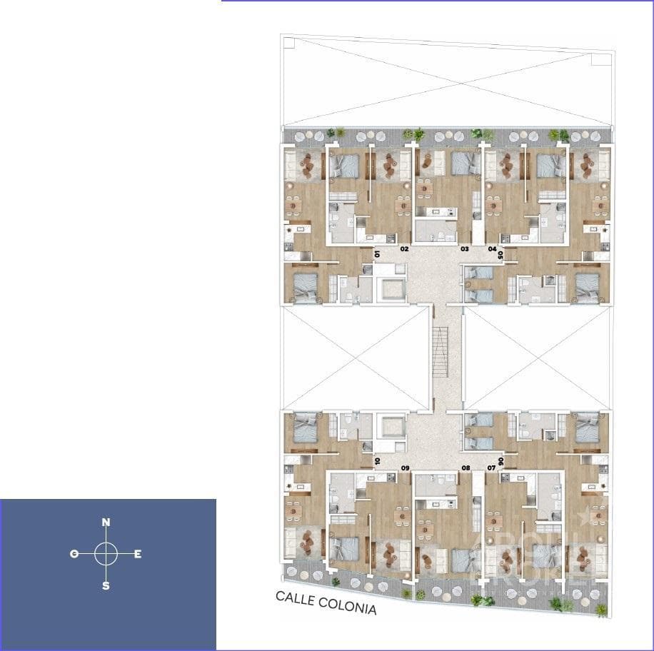 Studio Apartment for Sale in Cordón - 608