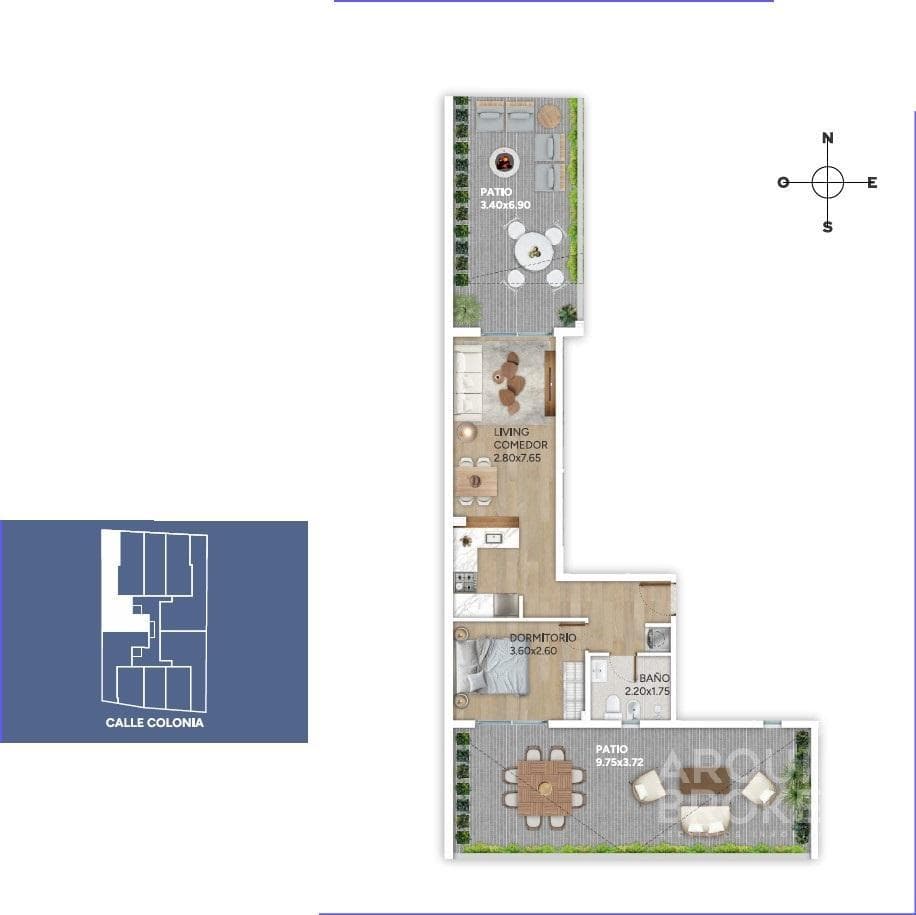 One-Bedroom Apartment for Sale in Cordón - 101