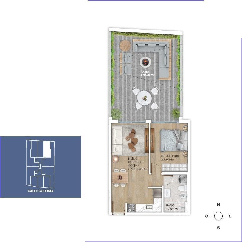 One-bedroom apartment for sale in Cordón - 104