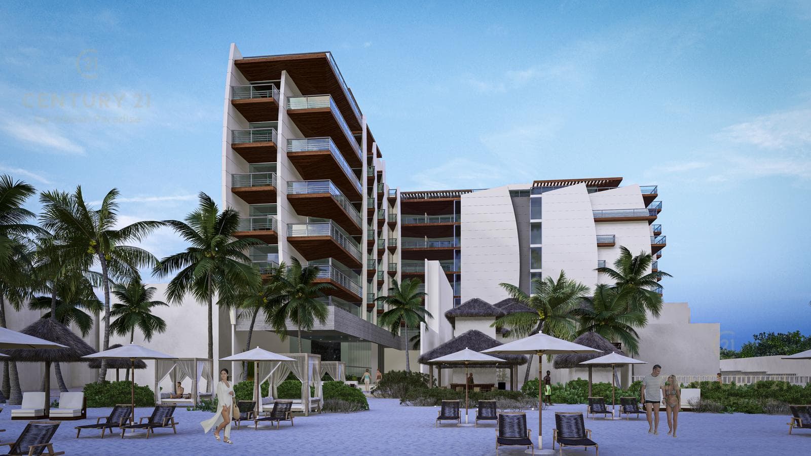 3-Bedroom Oceanfront Condo in Playa del Carmen P4298